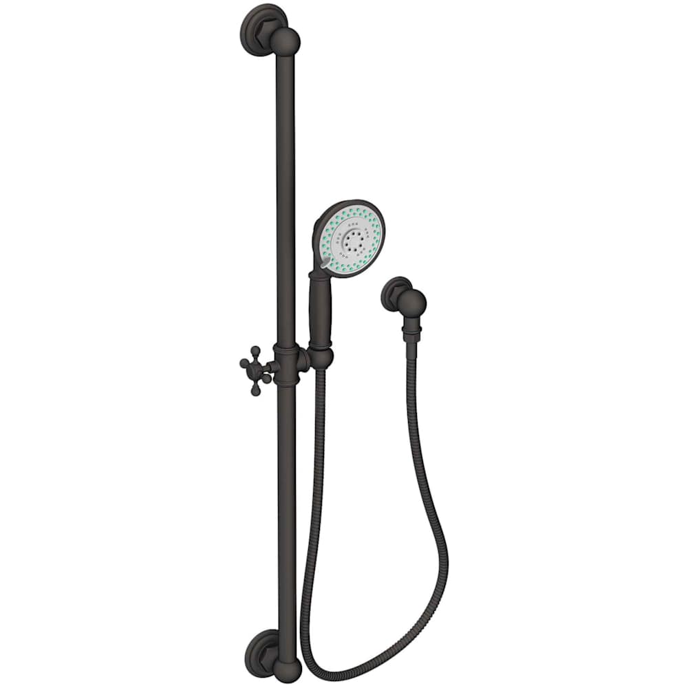 Multi Function Wall Mount Handshower Kit with 36" Slide Bar and Adjustable Bracket