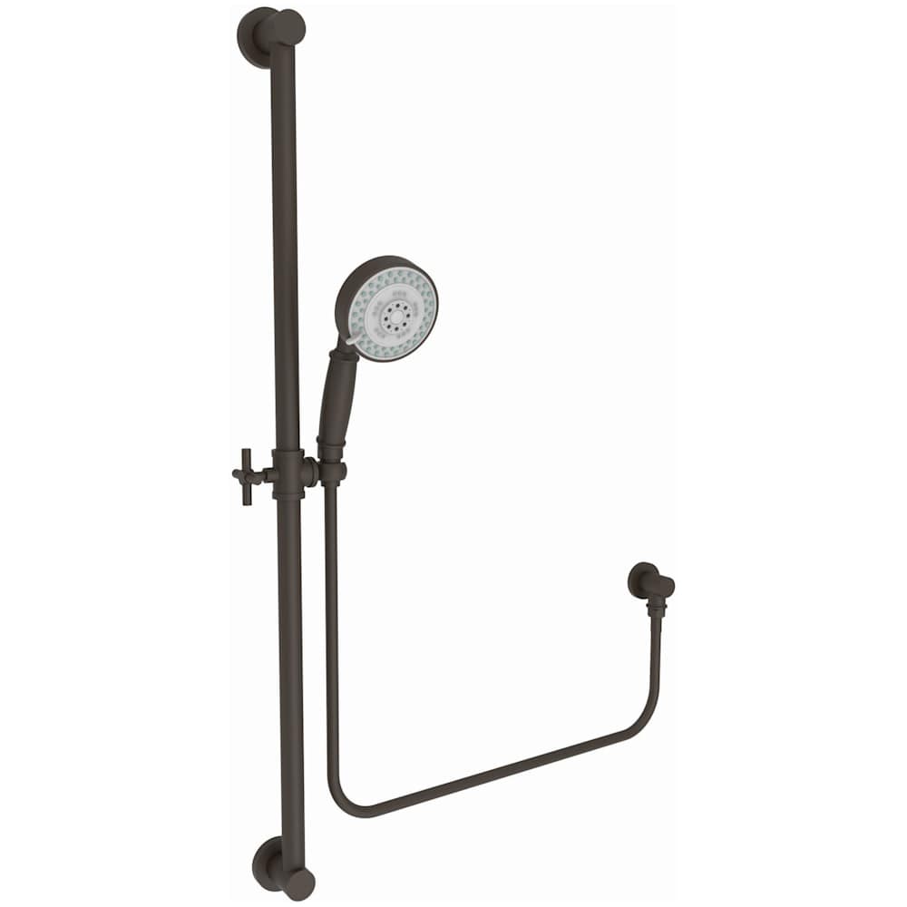 Multi-Function Hand Shower Package with Slide Bar, Hose, and Wall Supply