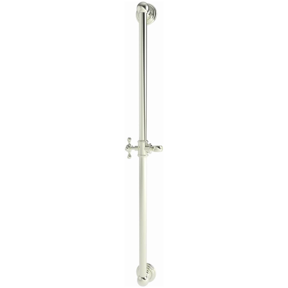 36" Wall Mounted Slide Bar with Adjustable Bracket