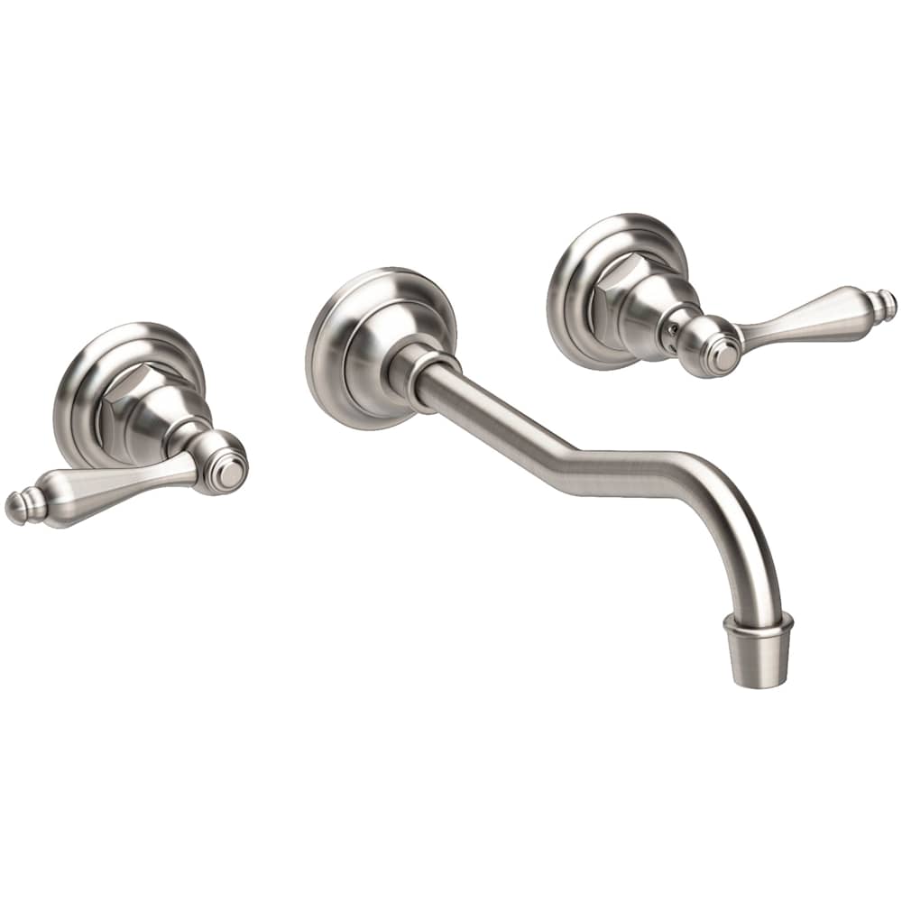 Chesterfield 1.2 GPM Wall Mounted Widespread Bathroom Faucet