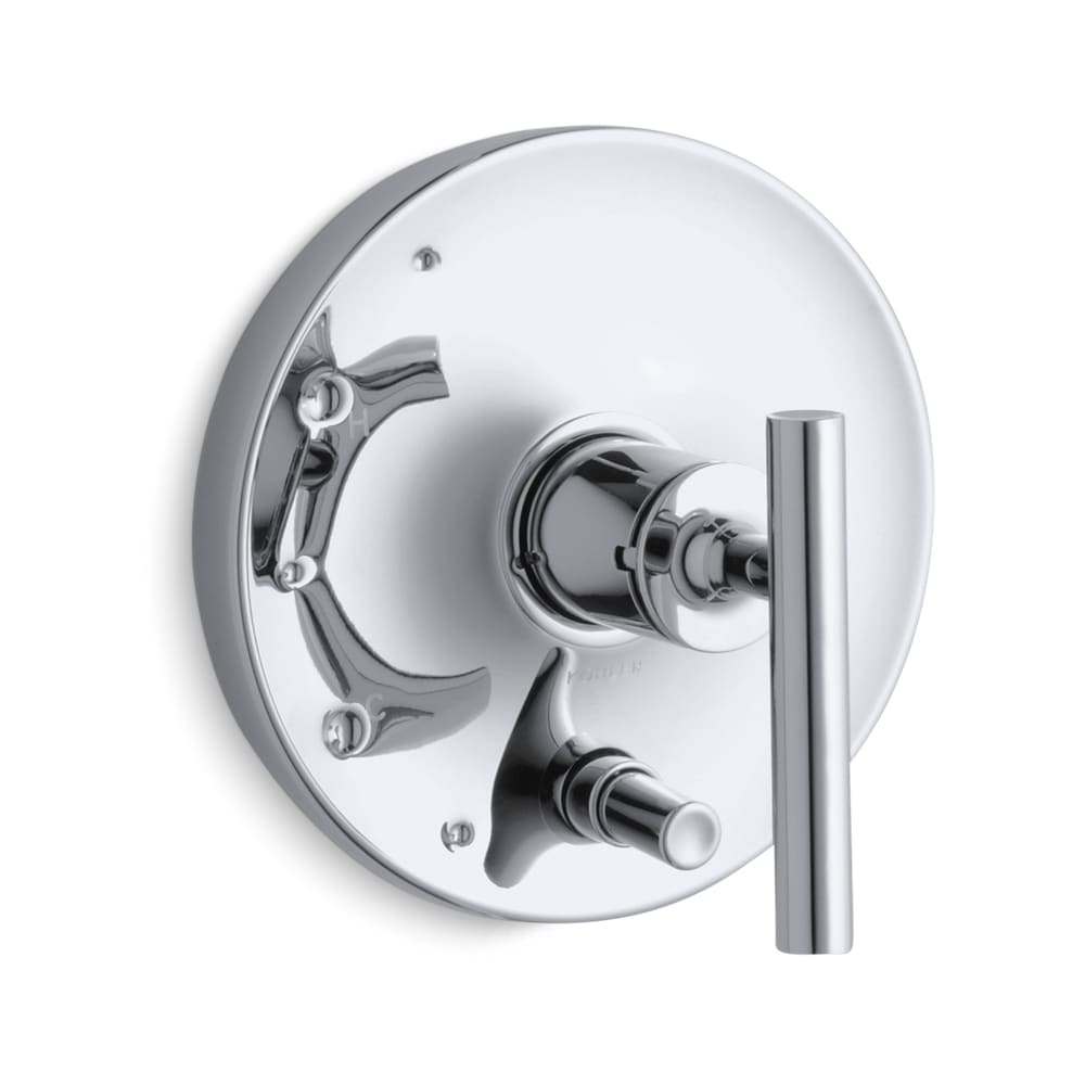 Purist Two Function Pressure Balanced Valve Trim Only with Single Lever Handle and Integrated Diverter - Less Rough In