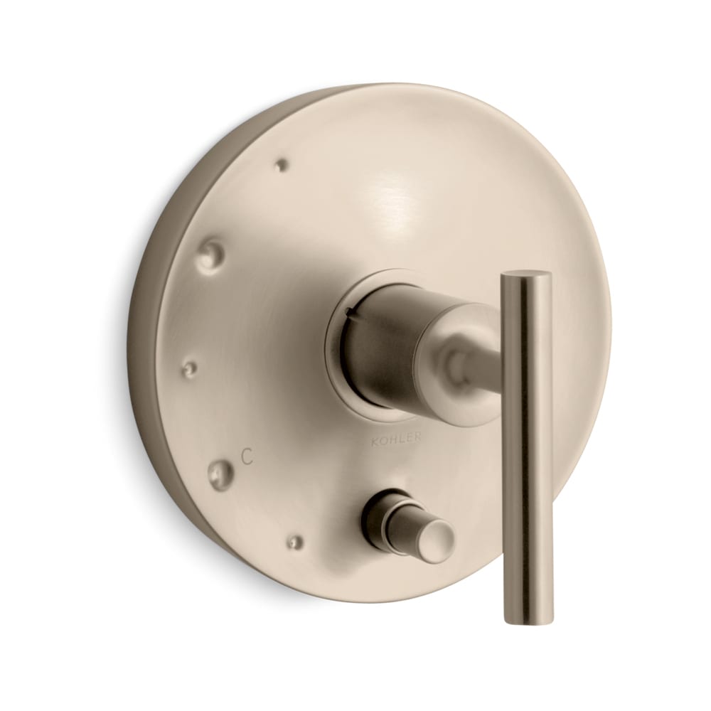 Purist Two Function Pressure Balanced Valve Trim Only with Single Lever Handle and Integrated Diverter - Less Rough In