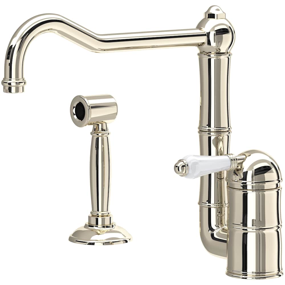 Acqui 1.5 GPM Single Hole Kitchen Faucet - Includes Side Spray