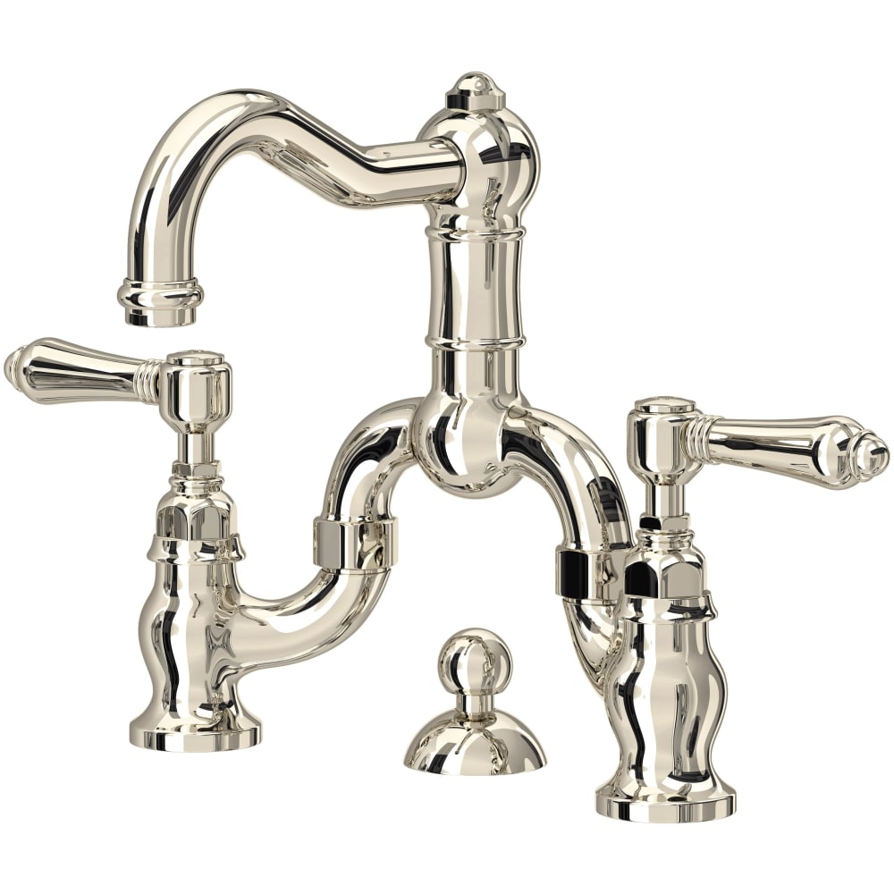 Acqui 1.2 GPM Widespread Bridge Bathroom Faucet with Pop-Up Drain Assembly