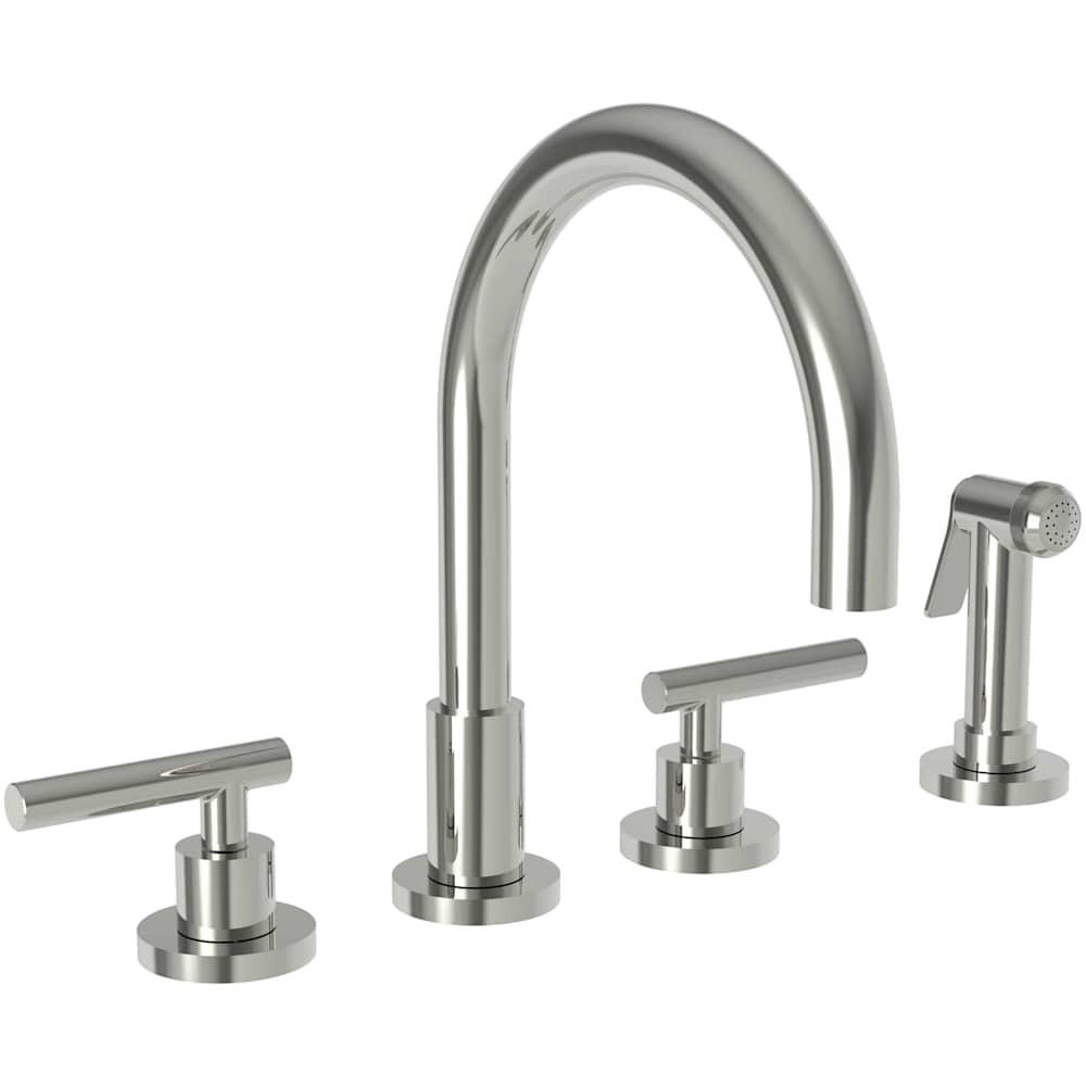 East Linear 1.8 GPM Widespread Kitchen Faucet
