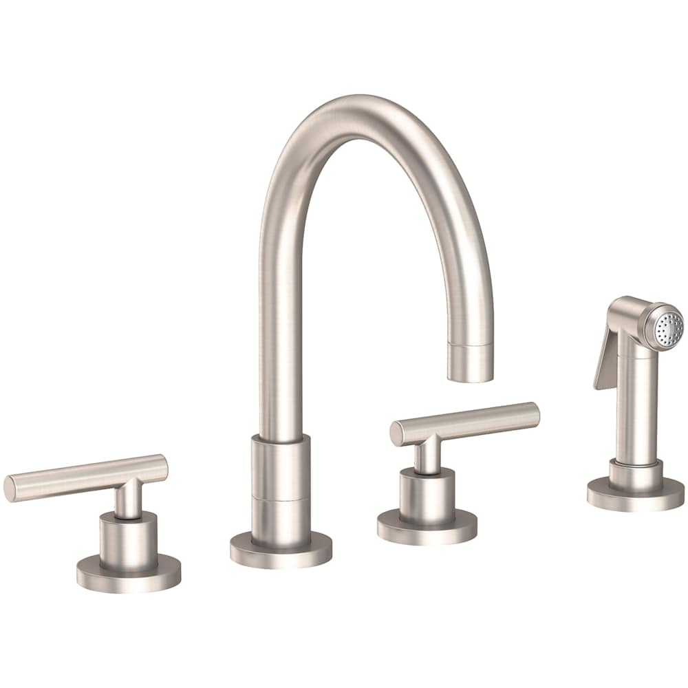East Linear 1.8 GPM Widespread Kitchen Faucet