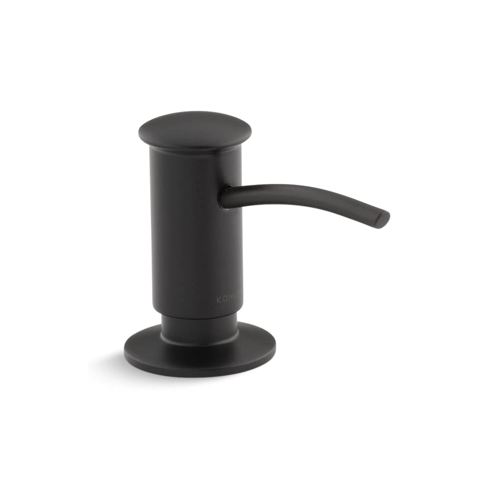 Contemporary Style Deck Mounted Soap Dispenser with 16 oz Capacity