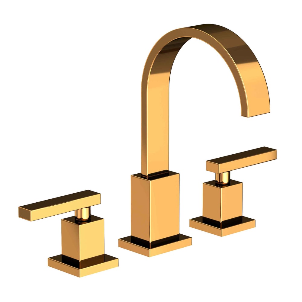 Secant 1.2 GPM Widespread Bathroom Faucet with Pop-Up Drain Assembly
