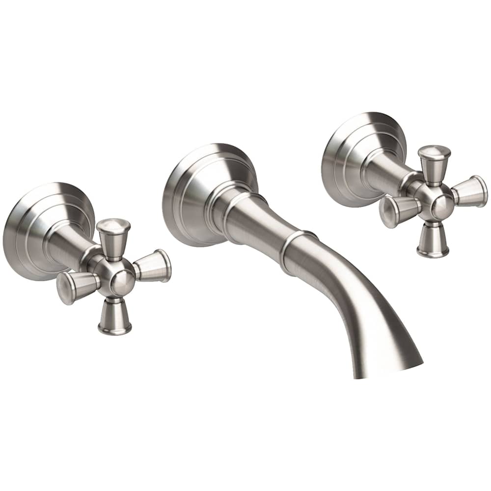 Aylesbury 1.2 GPM Wall Mounted Widespread Bathroom Faucet