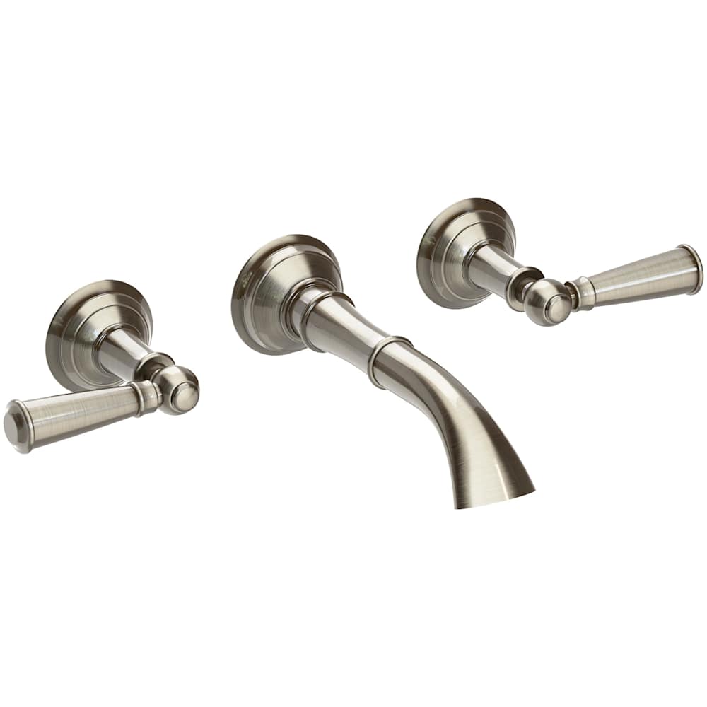Aylesbury 1.2 GPM Wall Mounted Widespread Bathroom Faucet