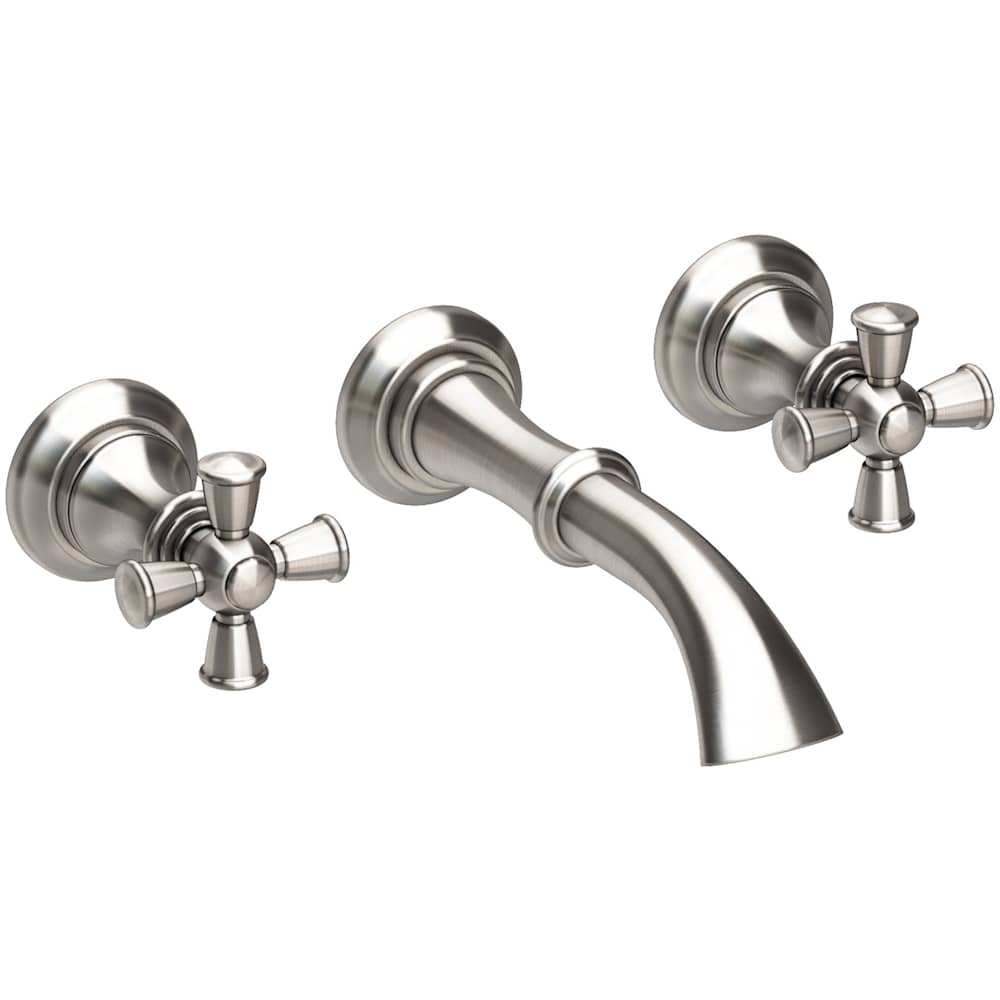 Sutton 1.2 GPM Wall Mounted Widespread Bathroom Faucet