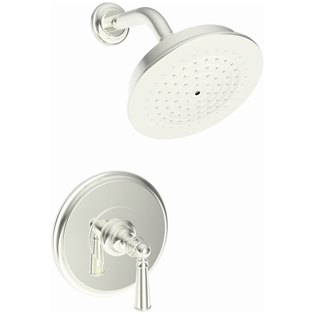 Single Handle Shower Valve Trim with Shower Head from the Sutton Collection