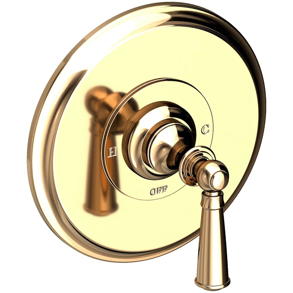 Single Handle Shower Valve Trim with Metal Lever Handle Less Shower Head from the Sutton Collection