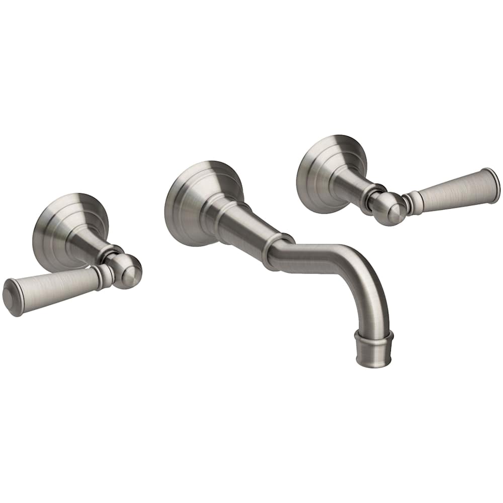Jacobean 1.2 GPM Wall Mounted Widespread Bathroom Faucet