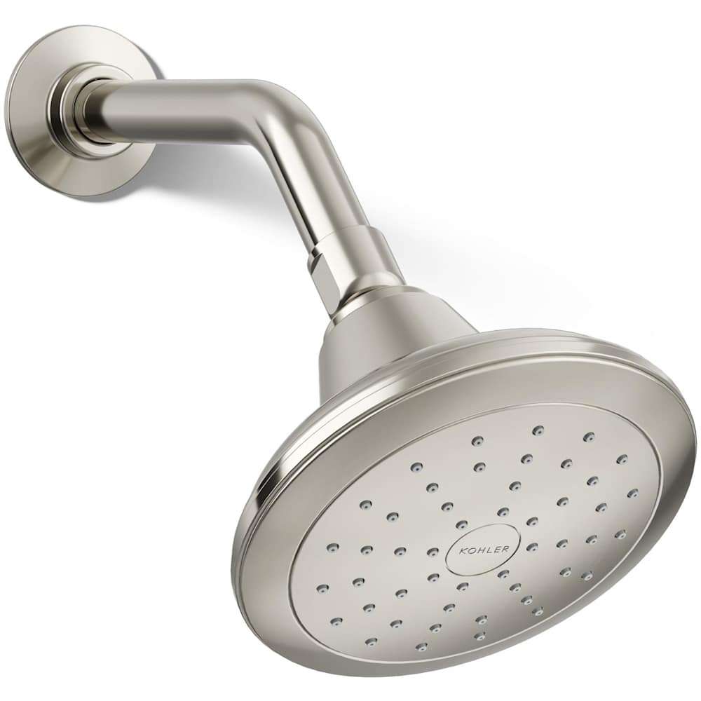 Pinstripe 2.5 GPM Single Function Shower Head with Katalyst Air-induction Technology