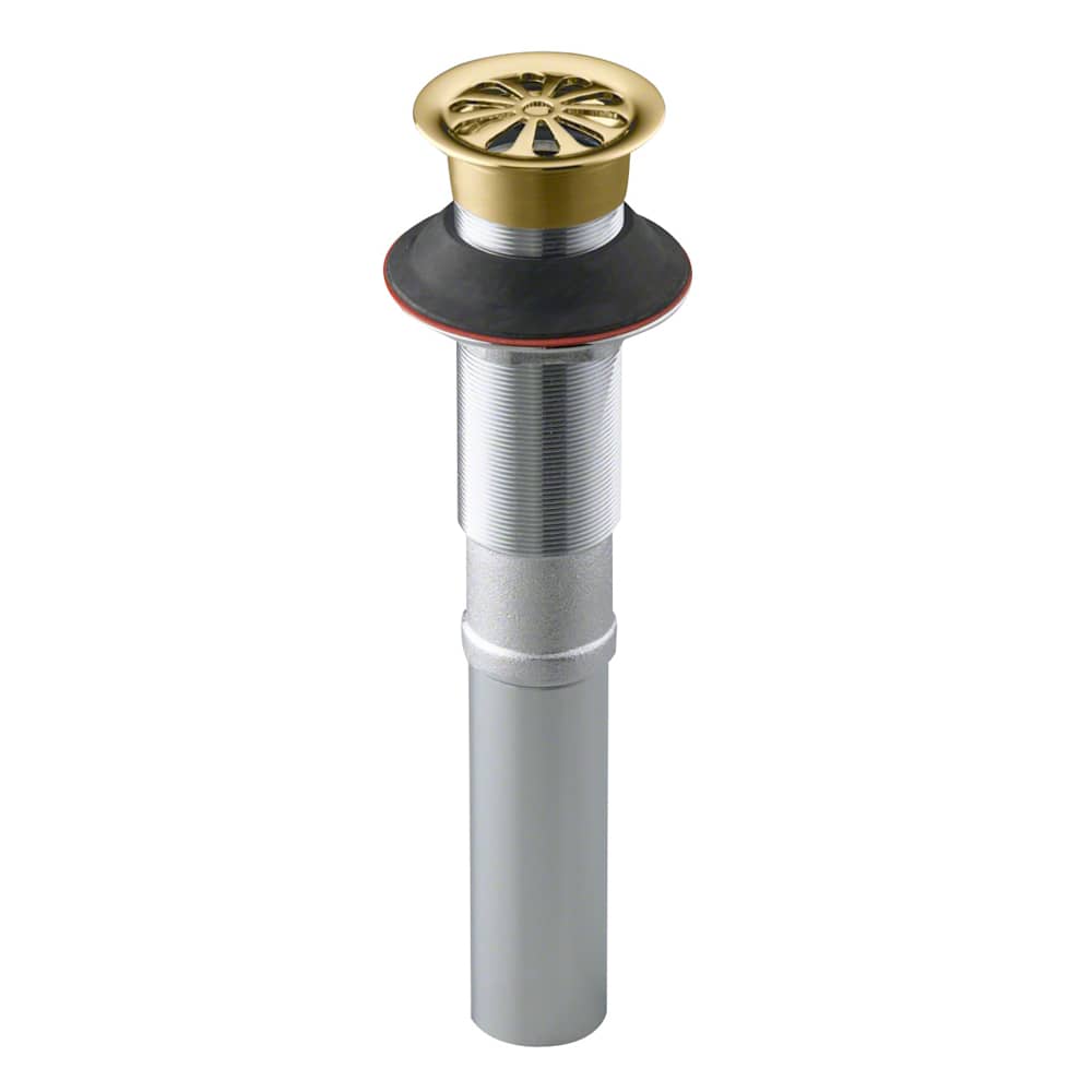 Lavatory Grid Drain – Less Overflow