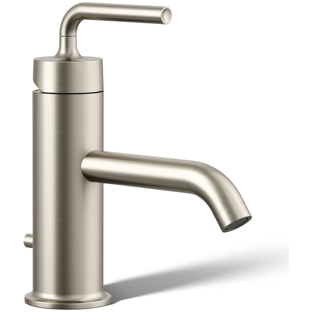Purist 1.2 GPM Single Hole Bathroom Faucet with Pop-Up Drain Assembly