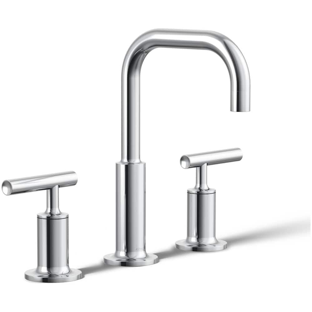 Purist 1.2 GPM Widespread Bathroom Faucet with Pop-Up Drain Assembly