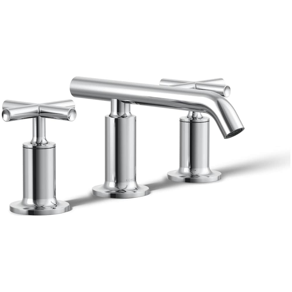 Purist 1.2 GPM Widespread Bathroom Faucet with Pop-Up Drain Assembly
