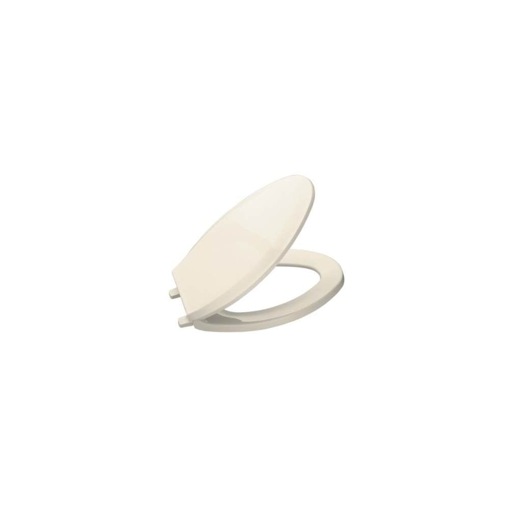 Lustra Q2 Elongated Closed-Front Toilet Seat with Quick-Release and Quick-Attach Hinges