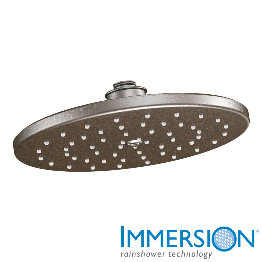 Moen Waterhill 2.5 GPM Single Function Rain Shower Head Oil Rubbed Bronze