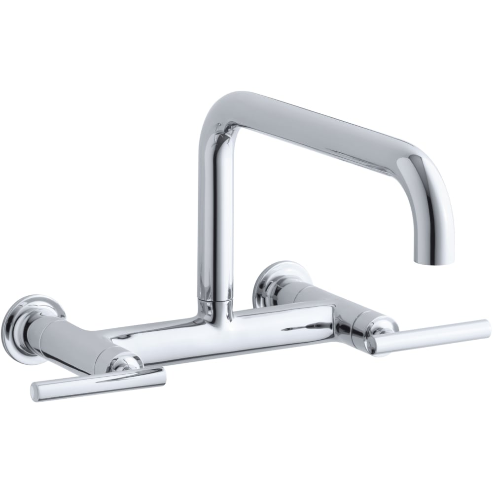 Purist 1.8 GPM Wall Mounted Bridge Kitchen Faucet