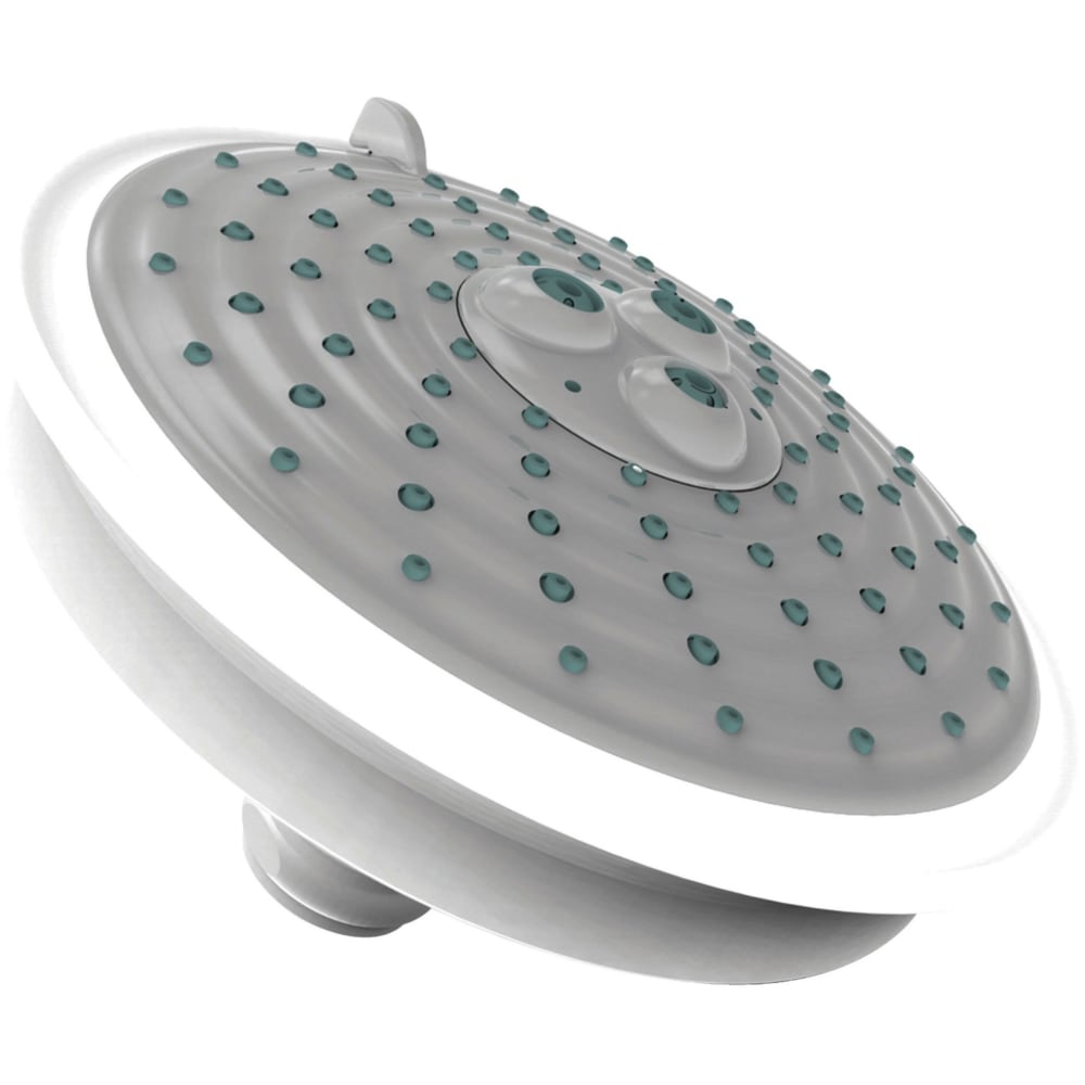 Tub & Shower Series 1.8 GPM Multi Function 6-1/4" Shower Head with Full, Massage, and Intense Turbo Spray
