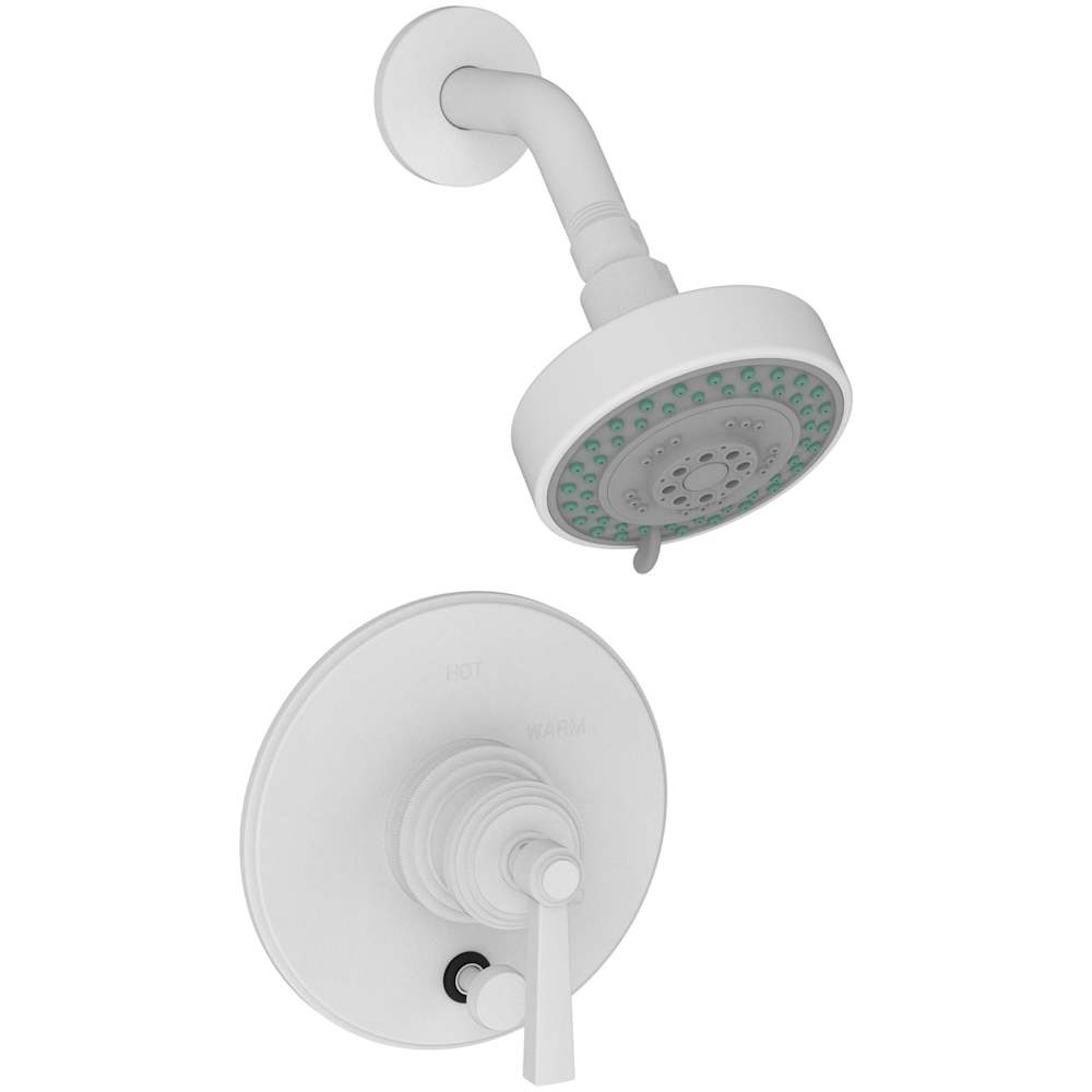 Miro Single Handle Pressure Balanced Shower Trim Only with Metal Lever Handle less Valve