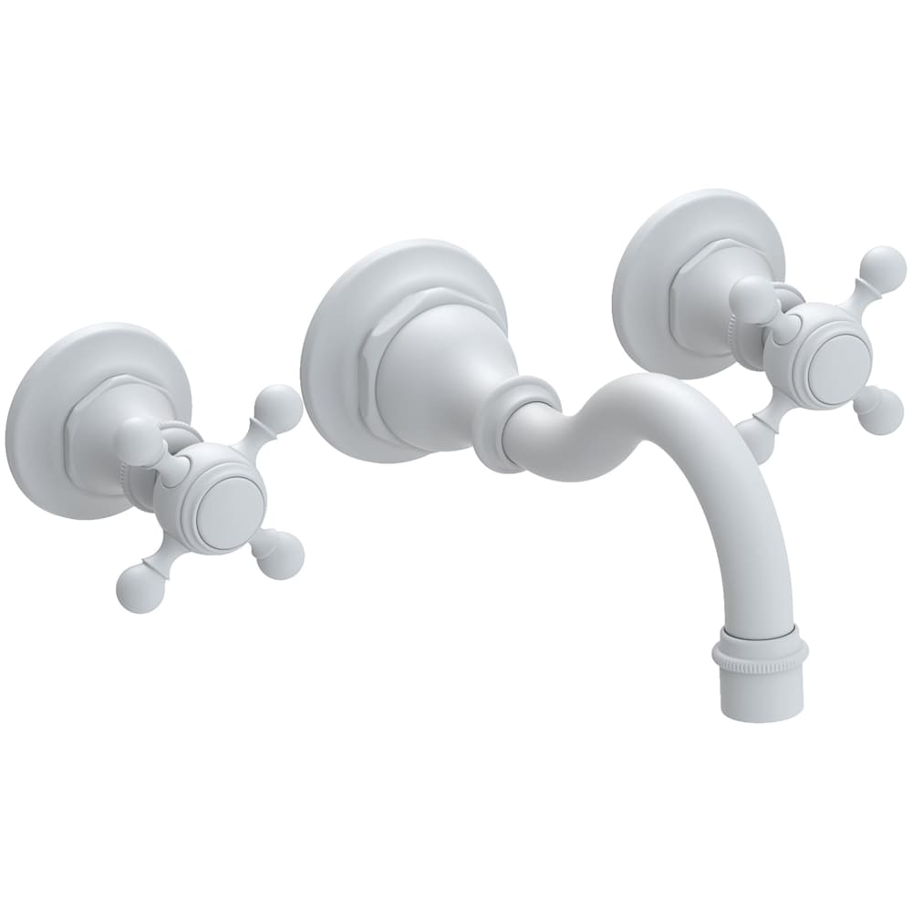 Victoria 1.2 GPM Wall Mounted Widespread Bathroom Faucet