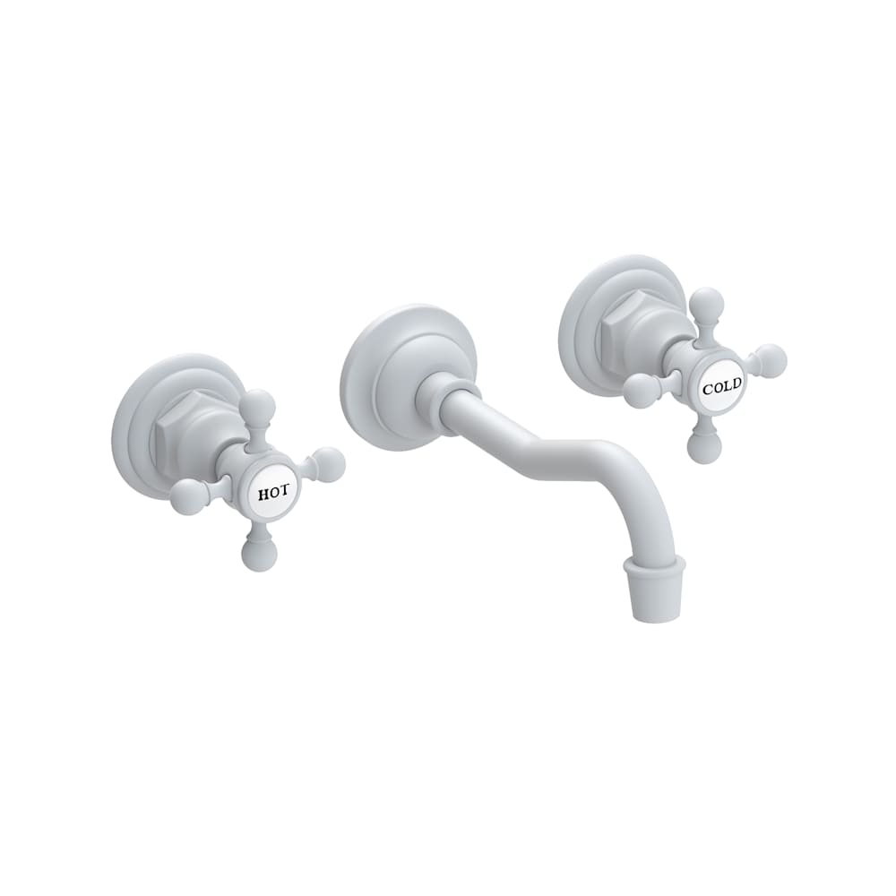 Chesterfield 1.2 GPM Wall Mounted Widespread Bathroom Faucet