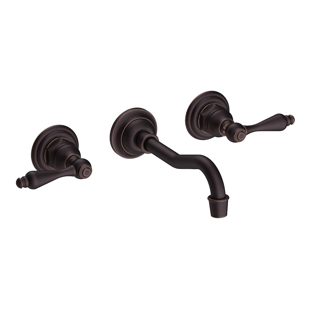 Chesterfield 1.2 GPM Wall Mounted Widespread Bathroom Faucet