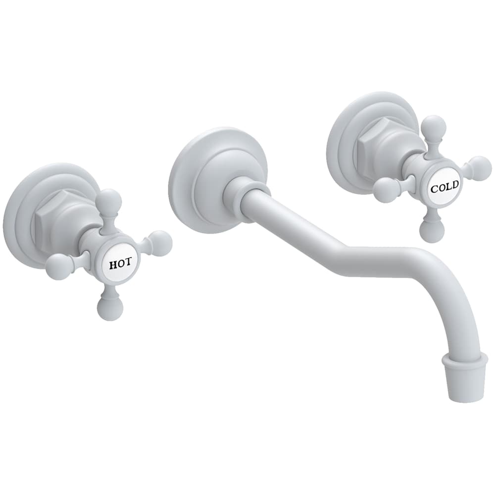 Chesterfield 1.2 GPM Wall Mounted Widespread Bathroom Faucet