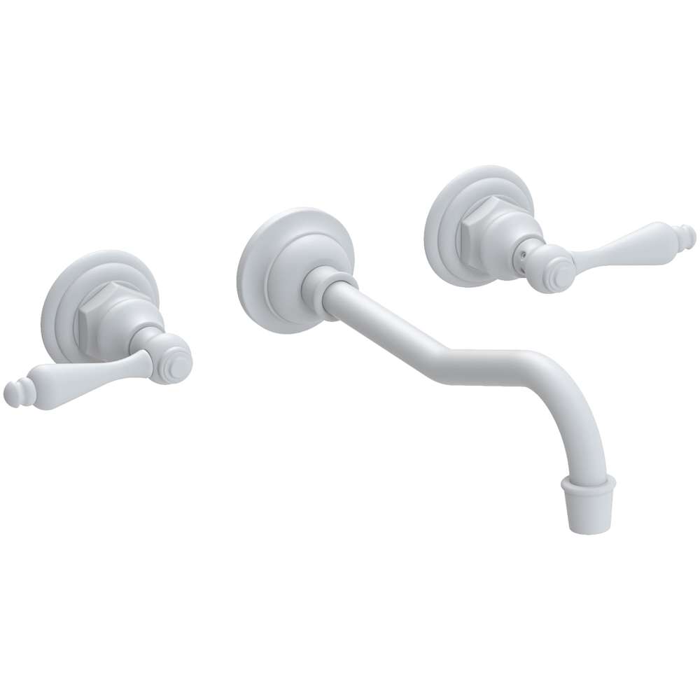 Chesterfield 1.2 GPM Wall Mounted Widespread Bathroom Faucet