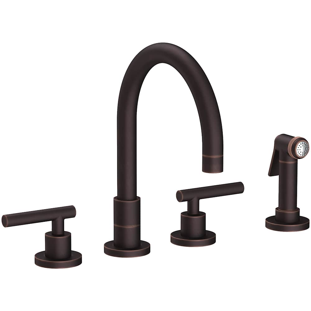 East Linear 1.8 GPM Widespread Kitchen Faucet