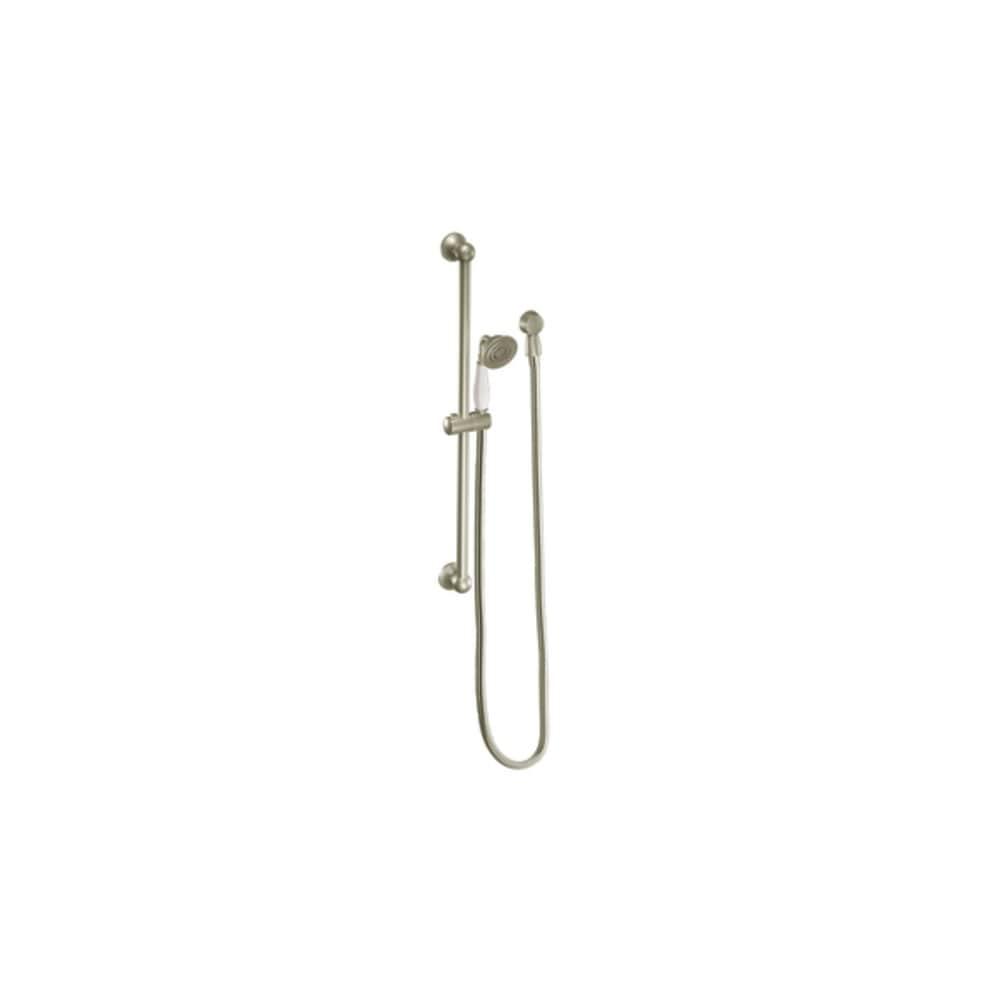 Moen Spout Kit Two-Handle Widespread Lavatory Faucet Trim from the Method Collection Brushed Nickel