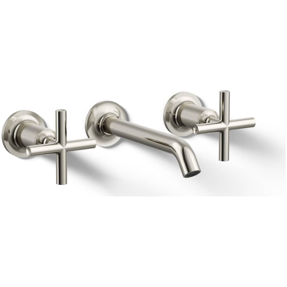 Purist 1.2 GPM Wall Mounted Widespread Bathroom Faucet