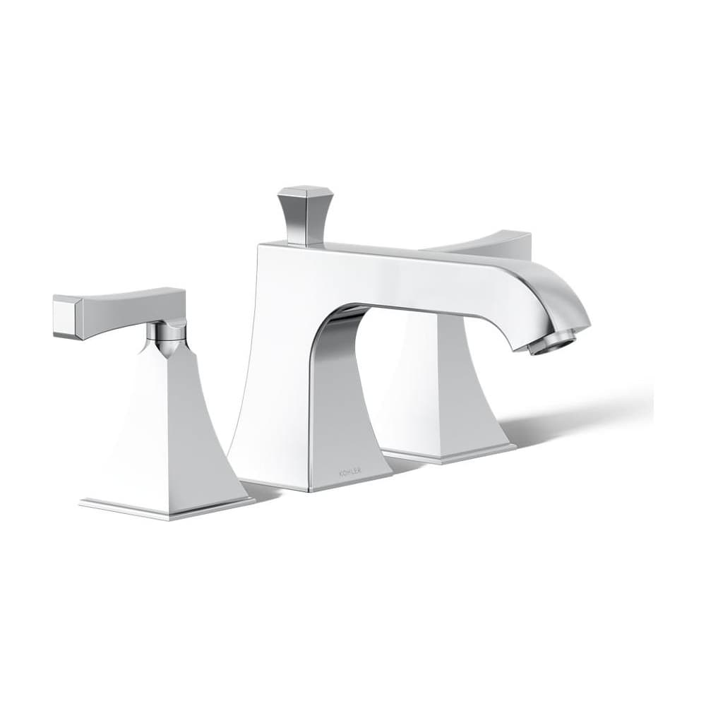 Memoirs High-Flow Deck Mounted Roman Tub Filler Trim with Deco Lever Handles