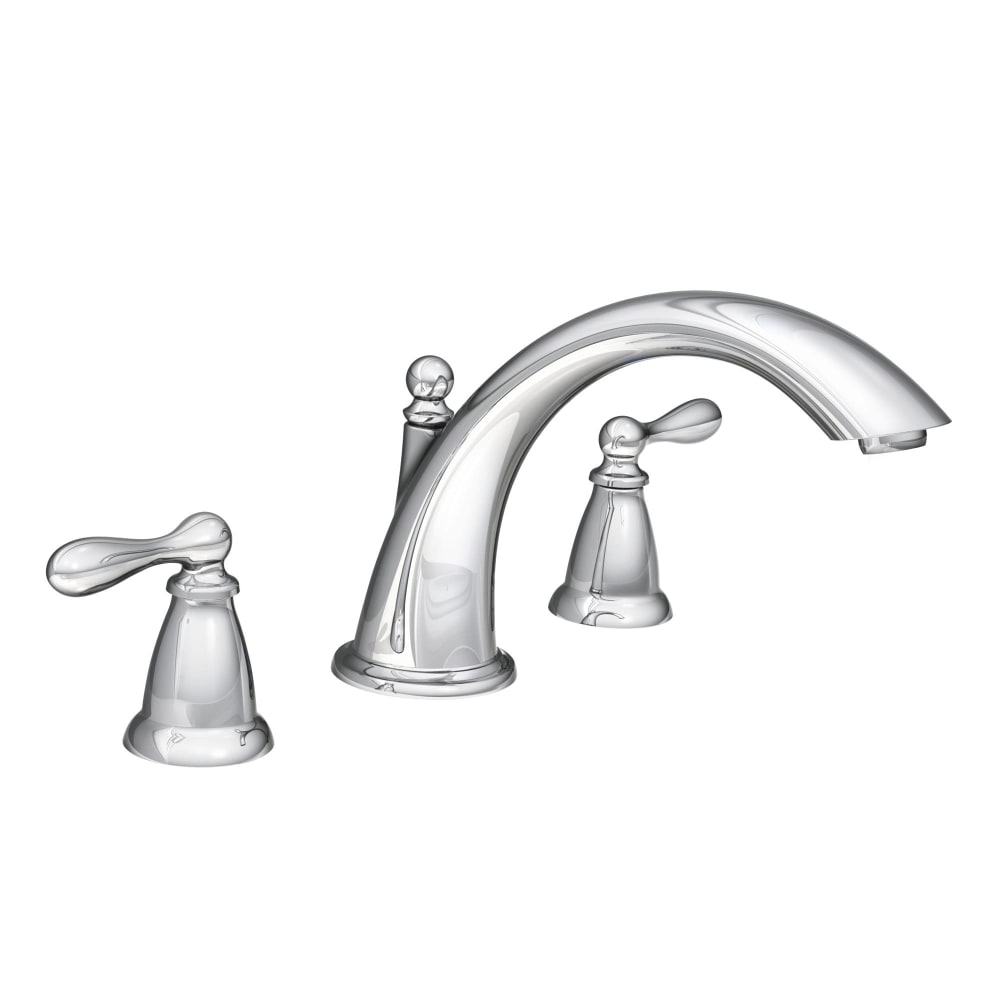 Moen Deck Mounted Roman Tub Filler Trim from the Caldwell Collection (Valve Included) Chrome