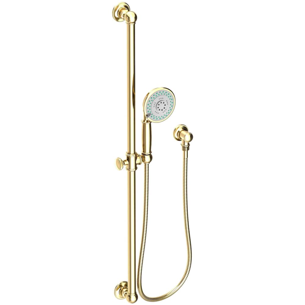 Ithaca Multi-Function Hand Shower Package with Slide Bar, Hose and Wall Supply Included
