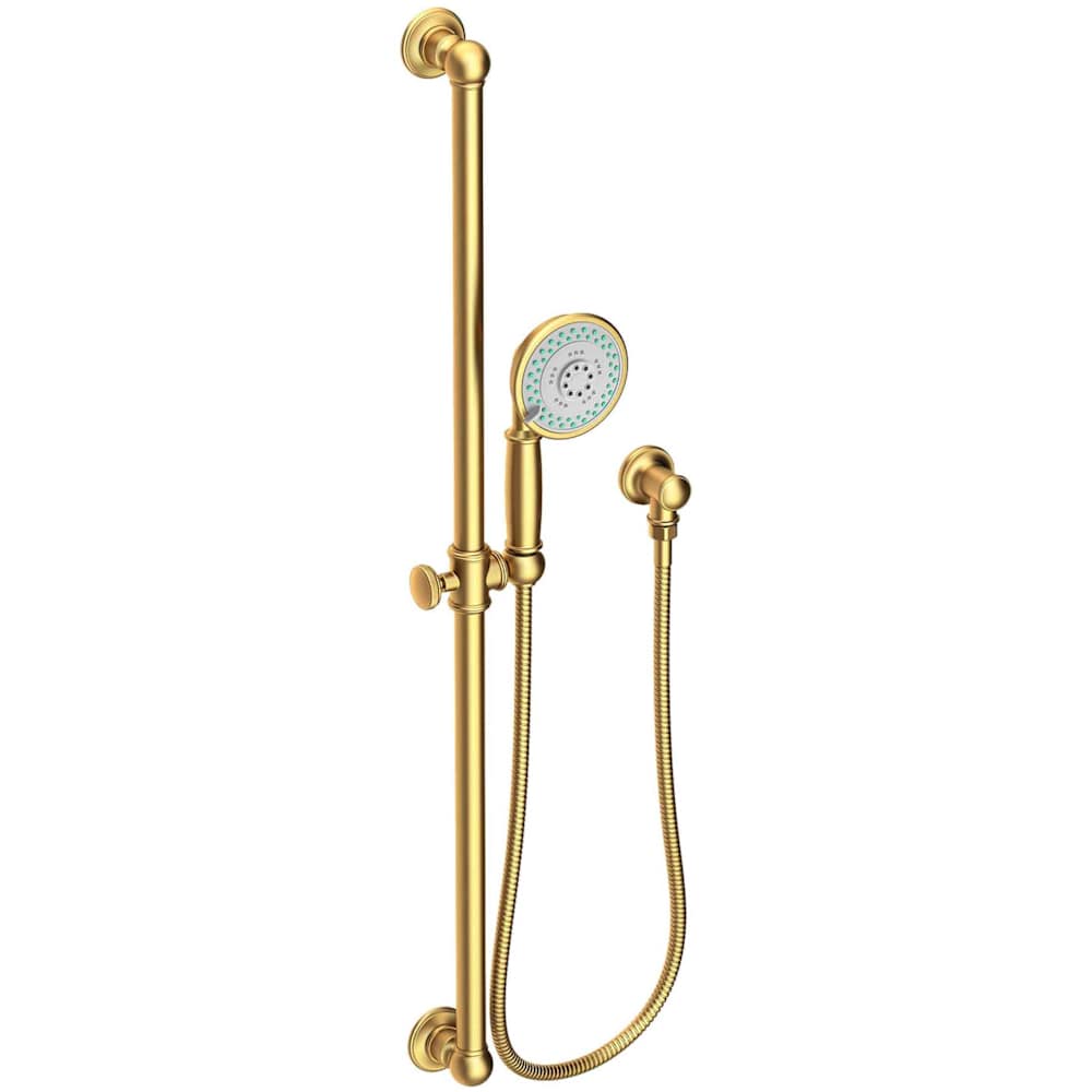 Ithaca Multi-Function Hand Shower Package with Slide Bar, Hose and Wall Supply Included