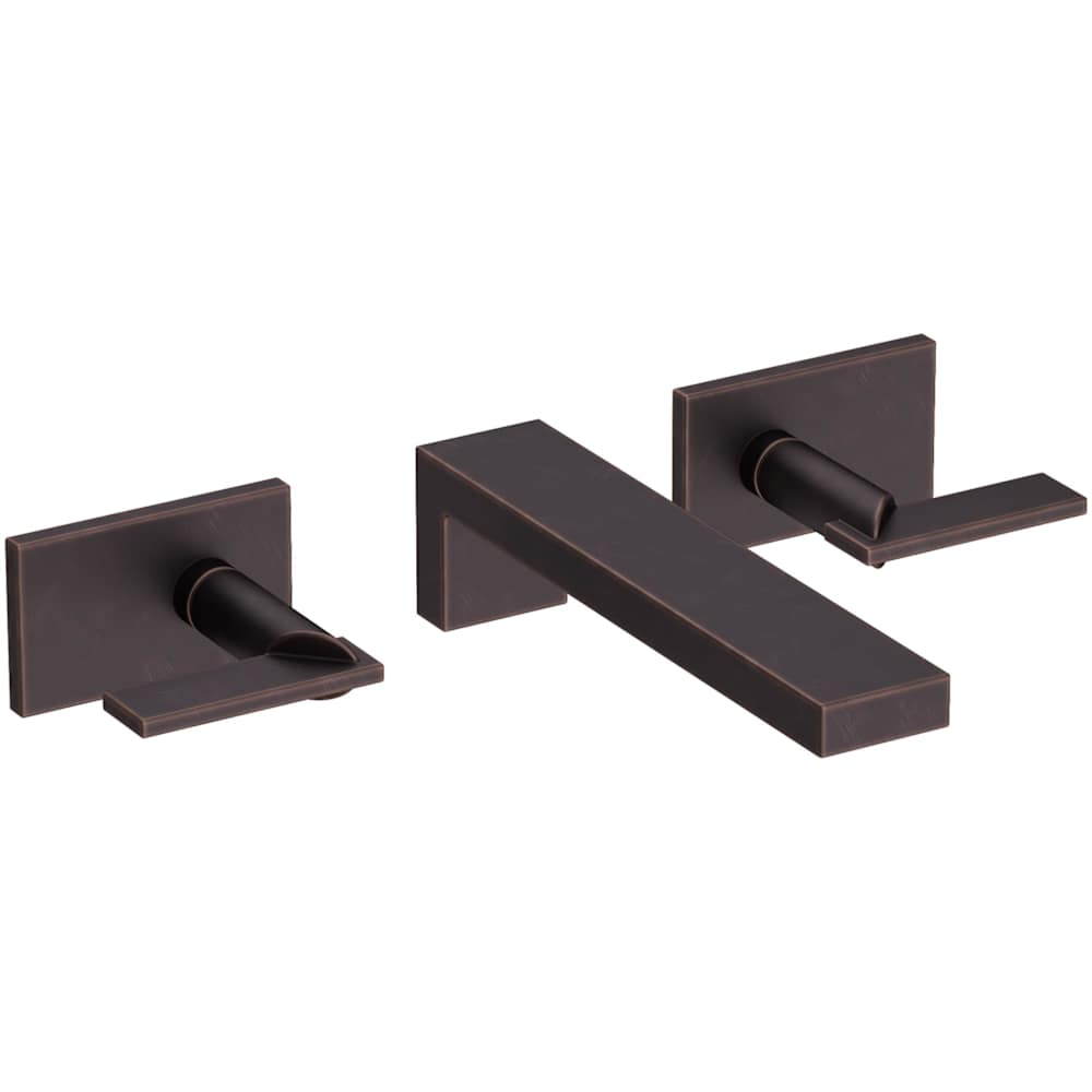 Metro 1.2 GPM Wall Mounted Widespread Bathroom Faucet