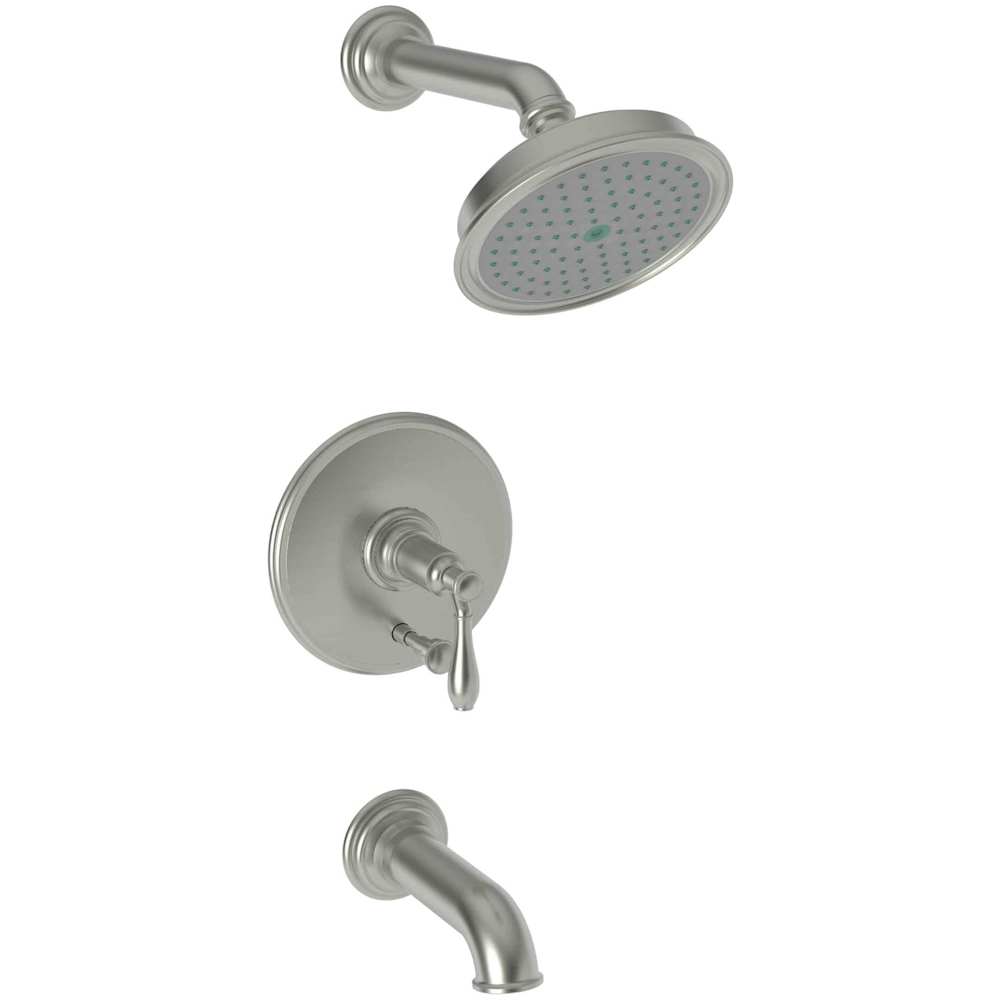 Ithaca Single Handle Tub and Shower Trim with Shower Head and Metal Lever Handle