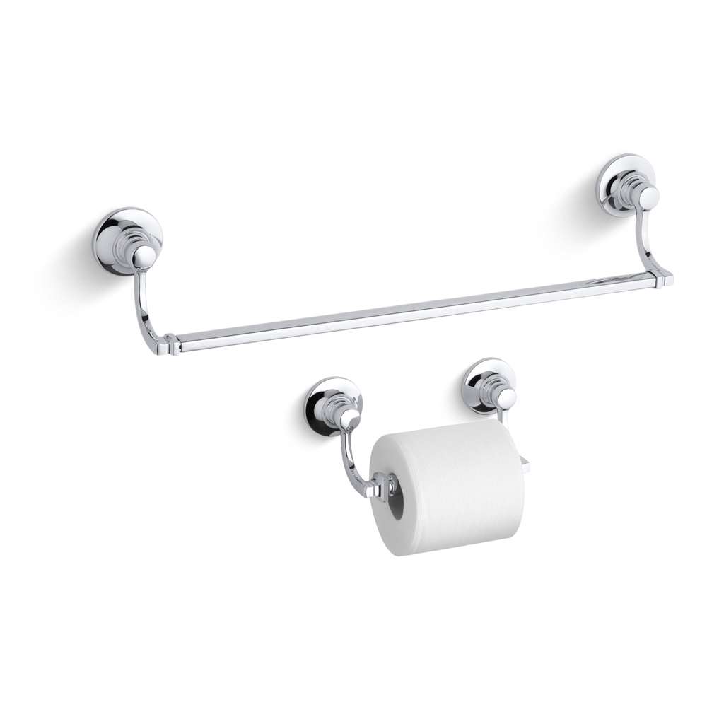 Bancroft 18" Towel Bar and Tissue Holder
