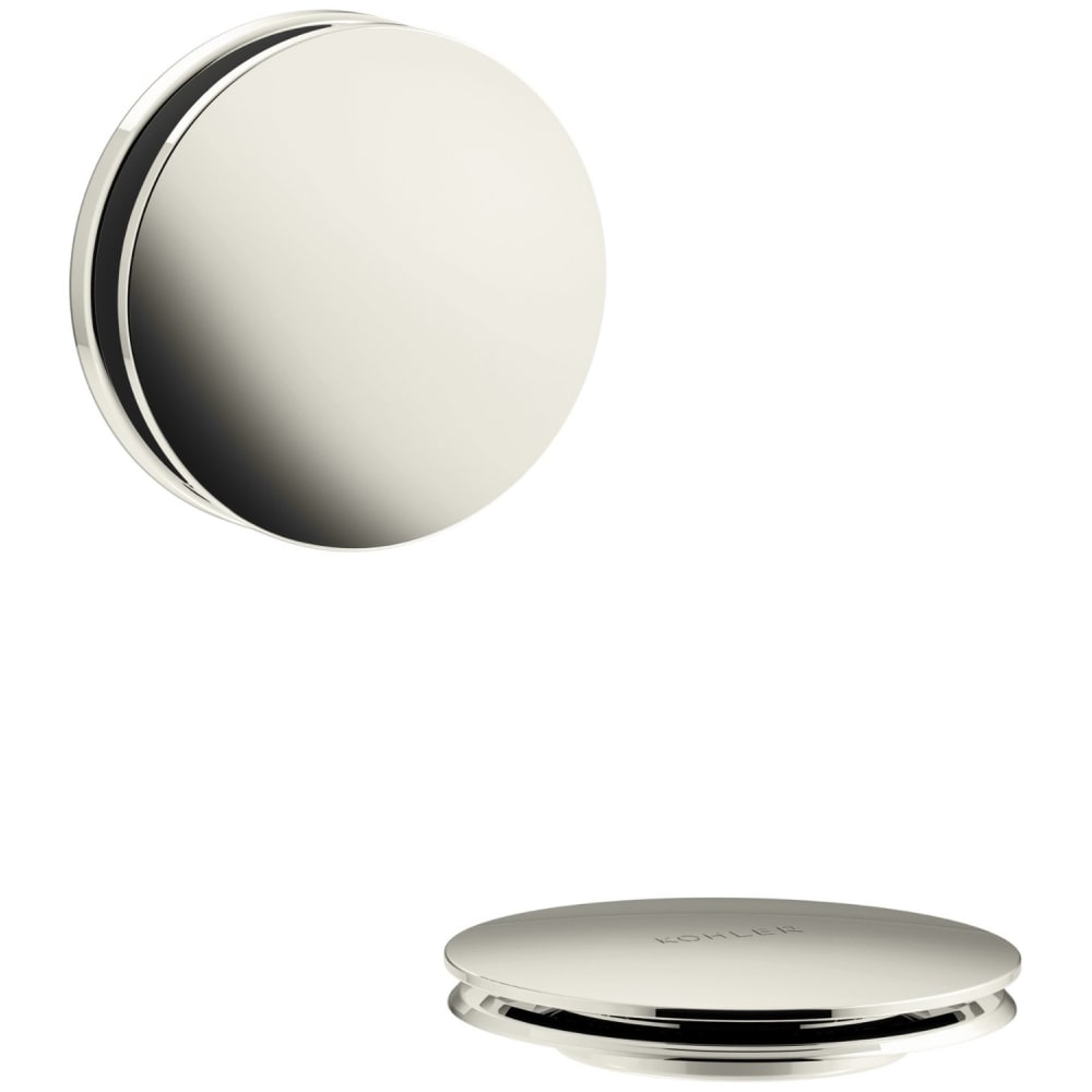 PureFlo Contemporary Push Button Cable Bath Drain Trim