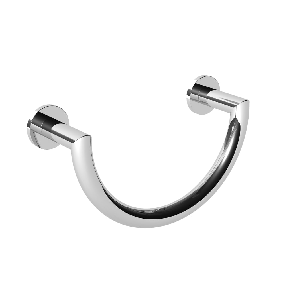 Priya 2-1/2" Wall Mounted Towel Ring With Double Post Design