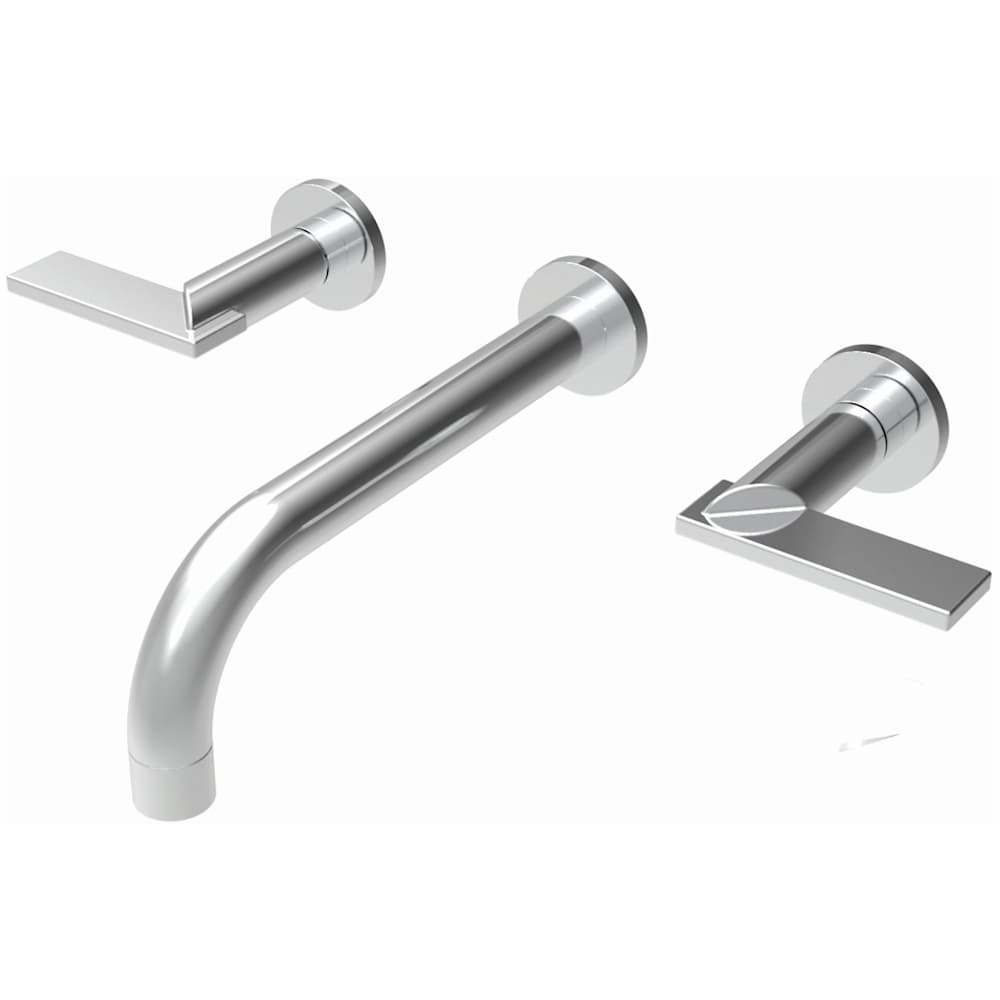 Priya 1.2 GPM Wall Mounted Widespread Bathroom Faucet