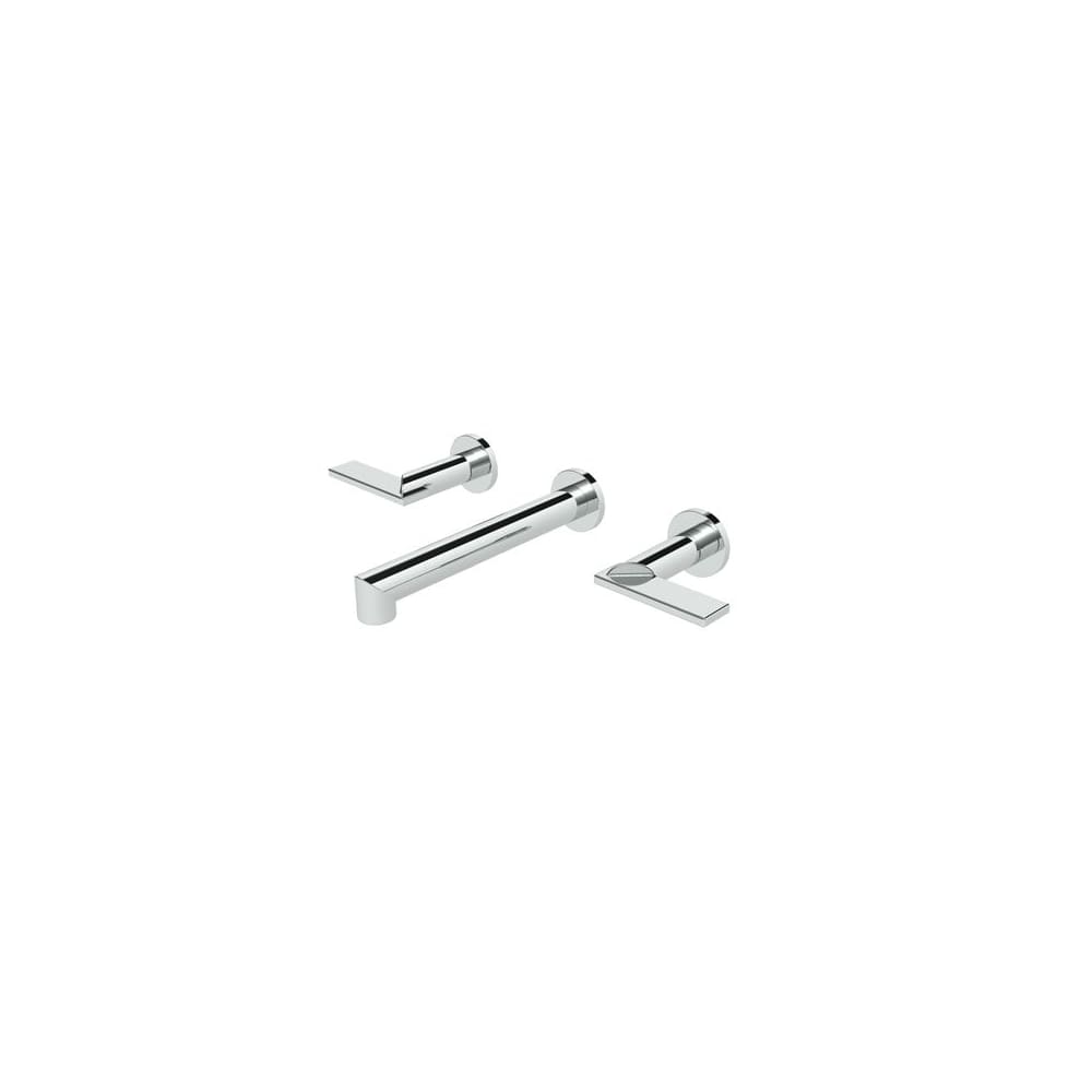 Keaton 1.2 GPM Wall Mounted Widespread Bathroom Faucet