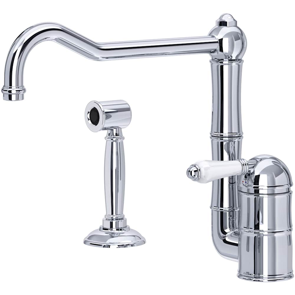 Acqui 1.5 GPM Single Hole Kitchen Faucet - Includes Side Spray