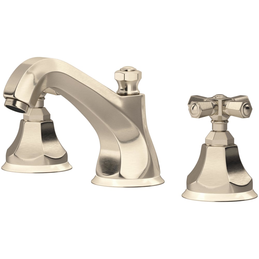 Palladian 1.2 GPM Widespread Bathroom Faucet with Pop-Up Drain Assembly