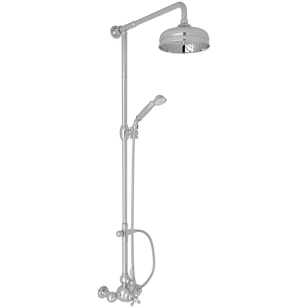 Arcana Retrofit Shower with Shower Head, Hand Shower, Slide Bar, Shower Arm and Hose